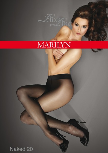 Marilyn Naked 20 - Klasyczne, gładkie rajstopy w stylu nude-look