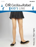 Gładkie cienkie rajstopy dziewczęce Malindi marki Cecilia de Rafael, 15 DEN Gładkie cienkie rajstopy dziewczęce Malindi marki Cecilia de Rafael, 15 DEN