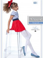 Fiore - Opaque floral pattern childrens rajstopy Asia 60 denier Fiore - Opaque floral pattern childrens rajstopy Asia 60 denier