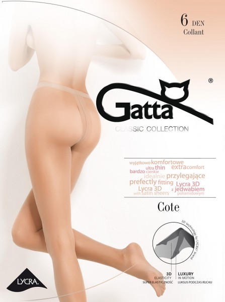 Gatta Cote - Niezwykle cienkie rajstopy na lato