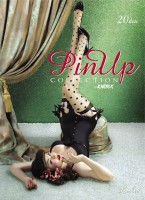 Knittex Lulu - Cienkie pończochy do paska w czarne grochy Knittex Lulu - Cienkie pończochy do paska w czarne grochy