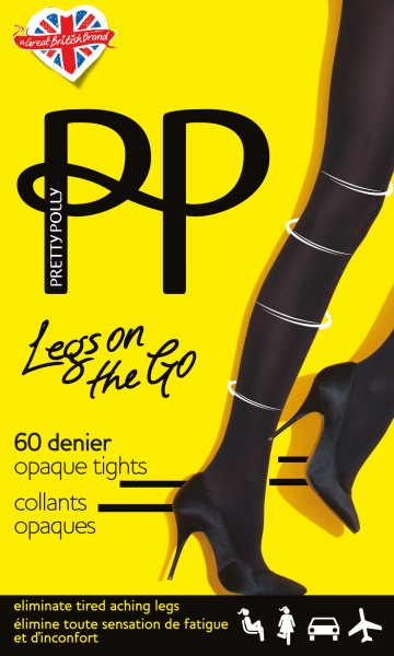 Pretty Polly Legs on the Go - 60 denier opaque rajstopy