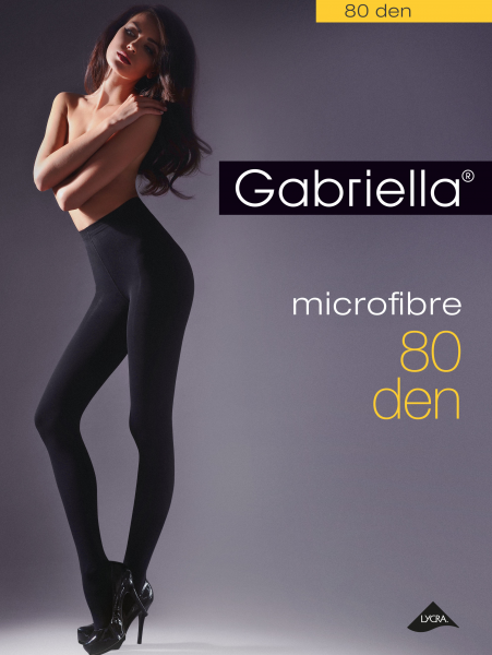 Gabriella - Classic opaque rajstopy Microfibre 80 den