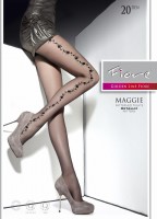 Fiore - Elegant floral pattern tights Maggie 20 DEN Fiore - Elegant floral pattern tights Maggie 20 DEN