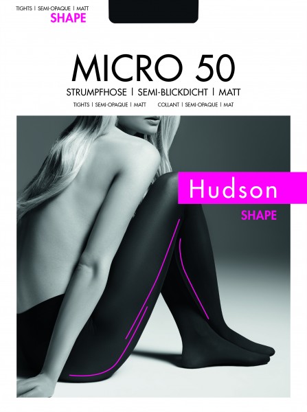 Hudson Micro 50 Light Shape - Kryjące rajstopy lekko modelujące sylwetkę