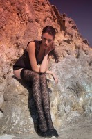 Trasparenze - Eleganckie pończochy samonośne w kwiaty Trasparenze - Eleganckie pończochy samonośne w kwiaty