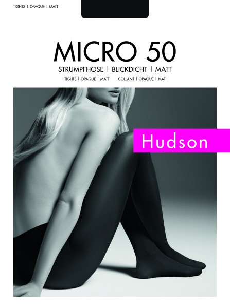 Hudson Micro 50 - Gładkie kryjące rajstopy