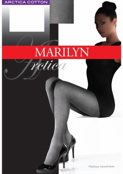 Marilyn - Opaque, soft and warm cotton tights Arctica 80 den