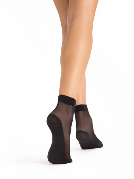 Fiore Massage Socks 20 den - Cienkie skarpetki z profilaktycznym efektem masażu stóp