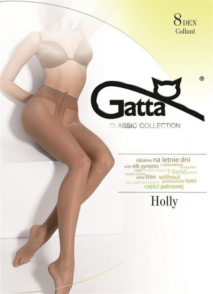 Gatta Holly - Cienkie rajstopy nylonowe