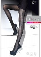 Fiore - Opaque rajstopy with trendy pattern Carina 60 DEN Fiore - Opaque rajstopy with trendy pattern Carina 60 DEN