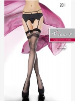 Fiore - Sensuous stockings with subtle patterned top Fiore - Sensuous stockings with subtle patterned top