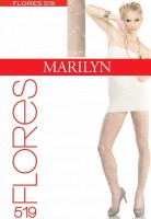 Marilyn - Elegant floral patterned tights Flores, 20 DEN Marilyn - Elegant floral patterned tights Flores, 20 DEN